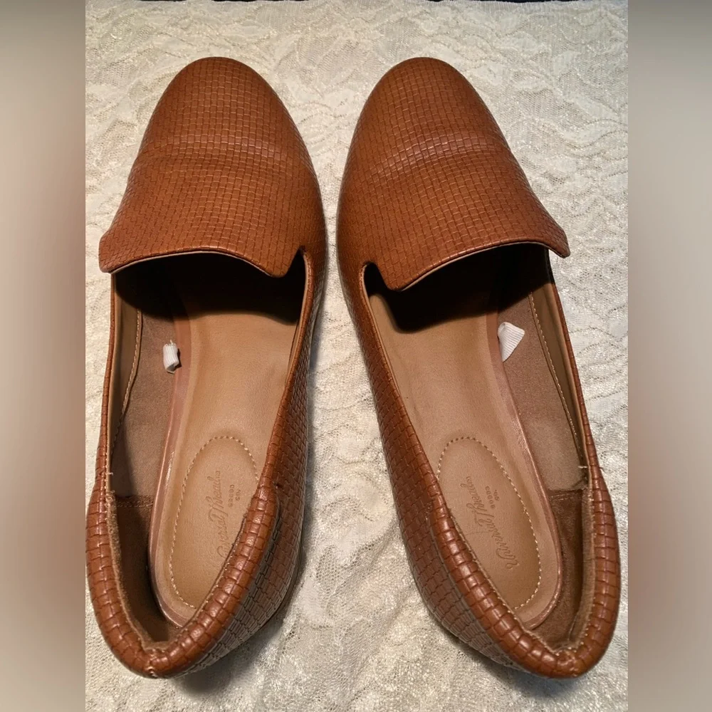 Universal Thread Woven Slip On Loafers - Brown - Size 11